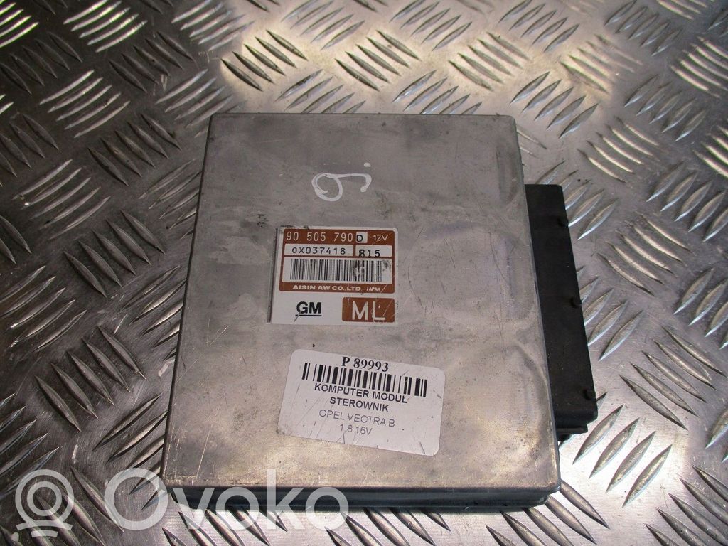 Unidad de control/módulo de la caja de cambios   90505790D