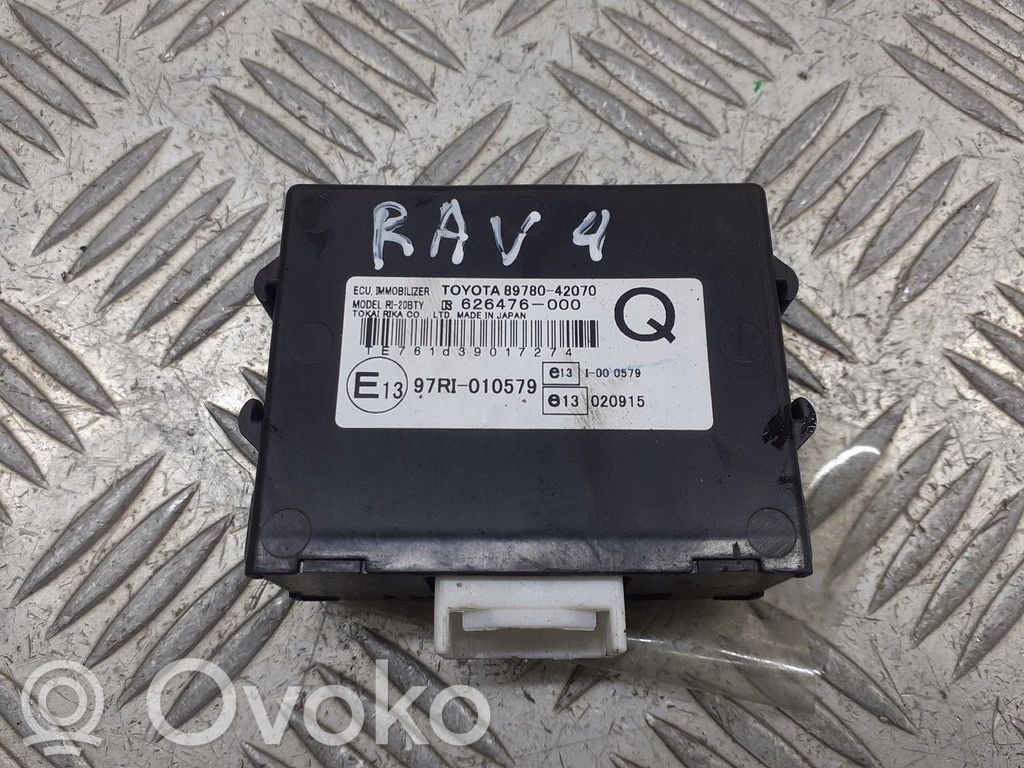 Toyota RAV 4 (XA20) Centralina/modulo immobilizzatore