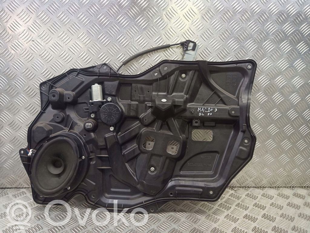 Mazda 3 II Regulador de puerta delantera con motor