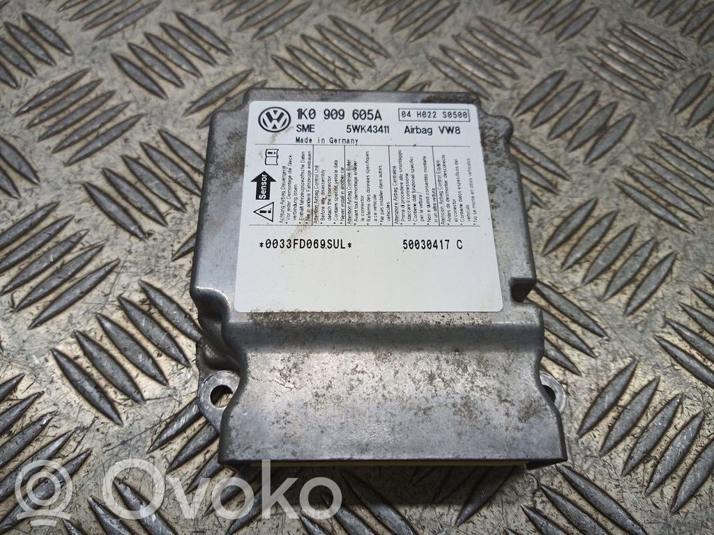 Volkswagen Golf Plus Module de contrôle airbag 