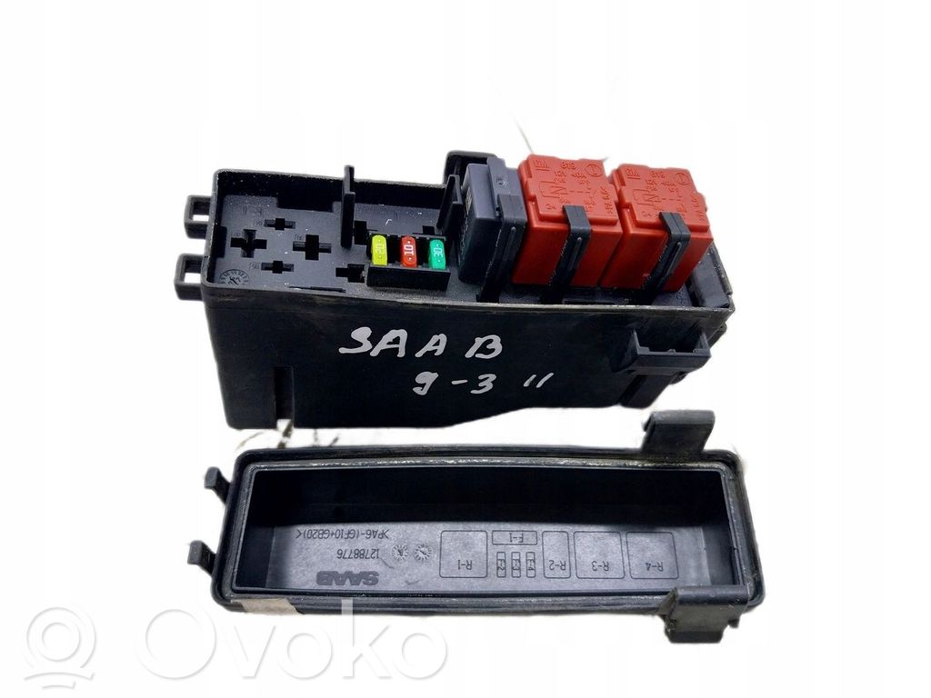 Saab 9-3 Ver2 Juego de caja de fusibles 