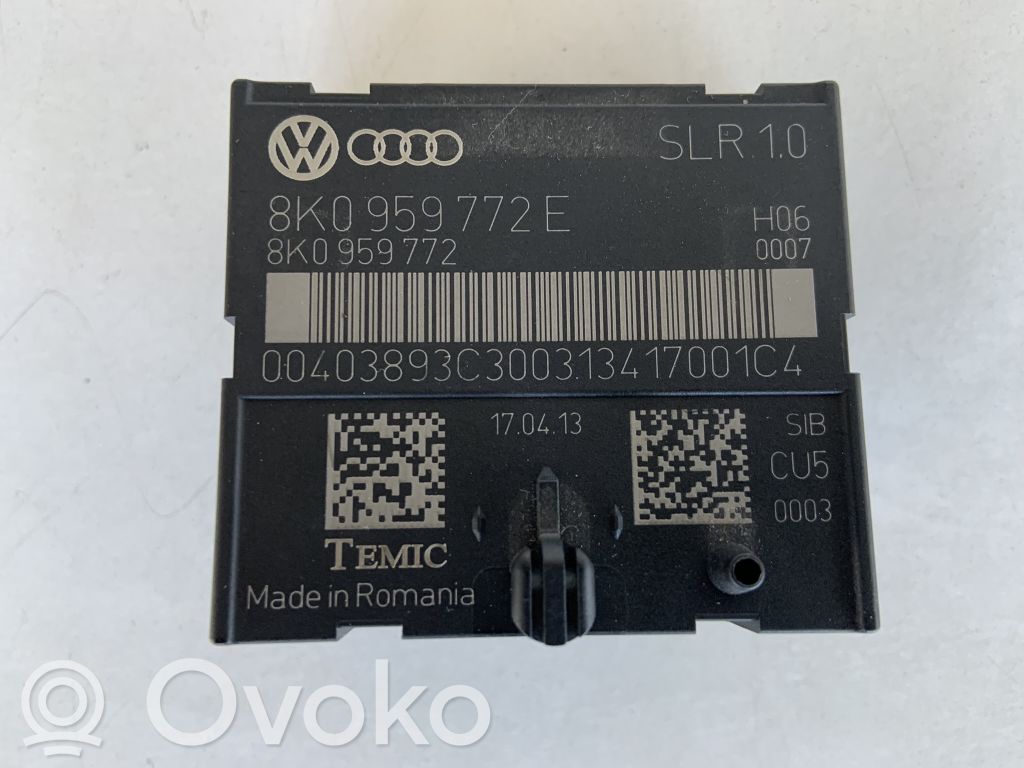 Module de commande de siège   8K0959772E,8K0959772
