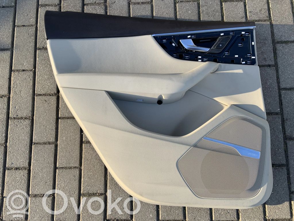 Audi Q7 4M Moldura del tarjetero de la puerta trasera 