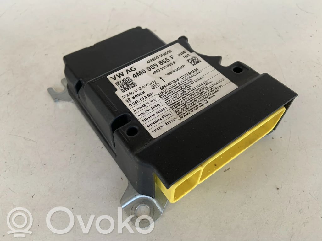 Audi Q7 4M Module de contrôle airbag 