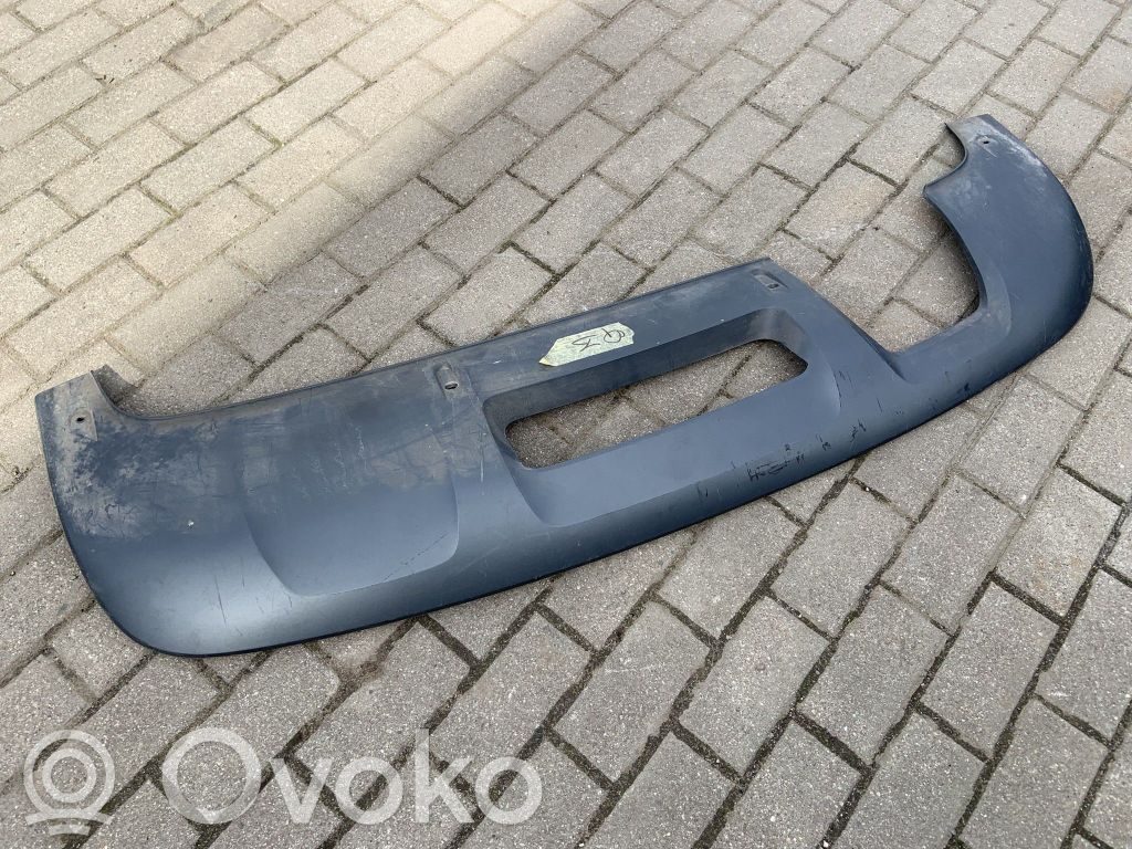 Audi Q3 8U Moldura inferior del parachoques trasero 