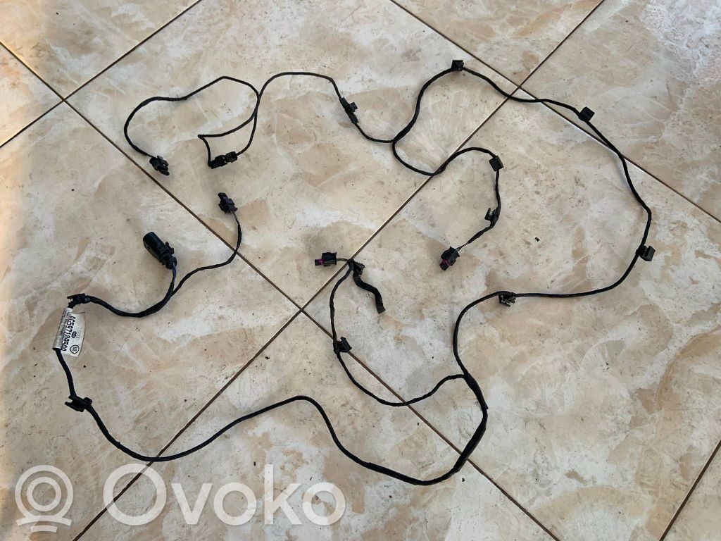 Audi A6 S6 C7 4G Cableado del sensor de aparcamiento (PDC) 