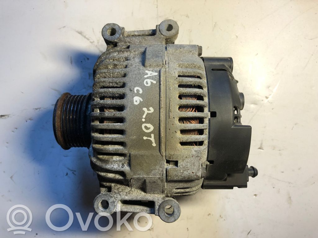 Audi A6 S6 C6 4F Alternador 