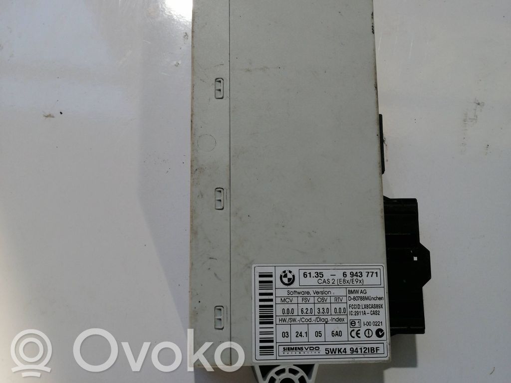 BMW 3 E90 E91 Unidad de control/módulo del CAS 