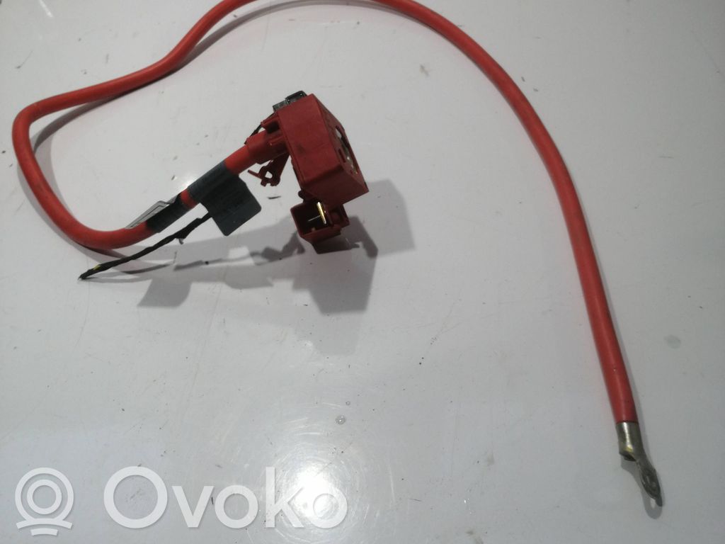 BMW 5 E60 E61 Câble de batterie positif 