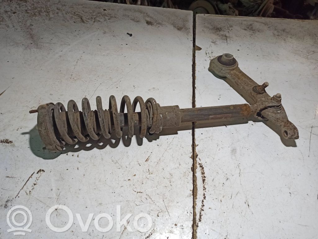 Rear shock absorber with coil spring