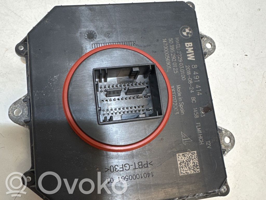 BMW 3 F30 F35 F31 Moduł sterujący statecznikiem LED 