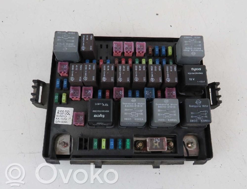 SsangYong Rodius Fuse box set 