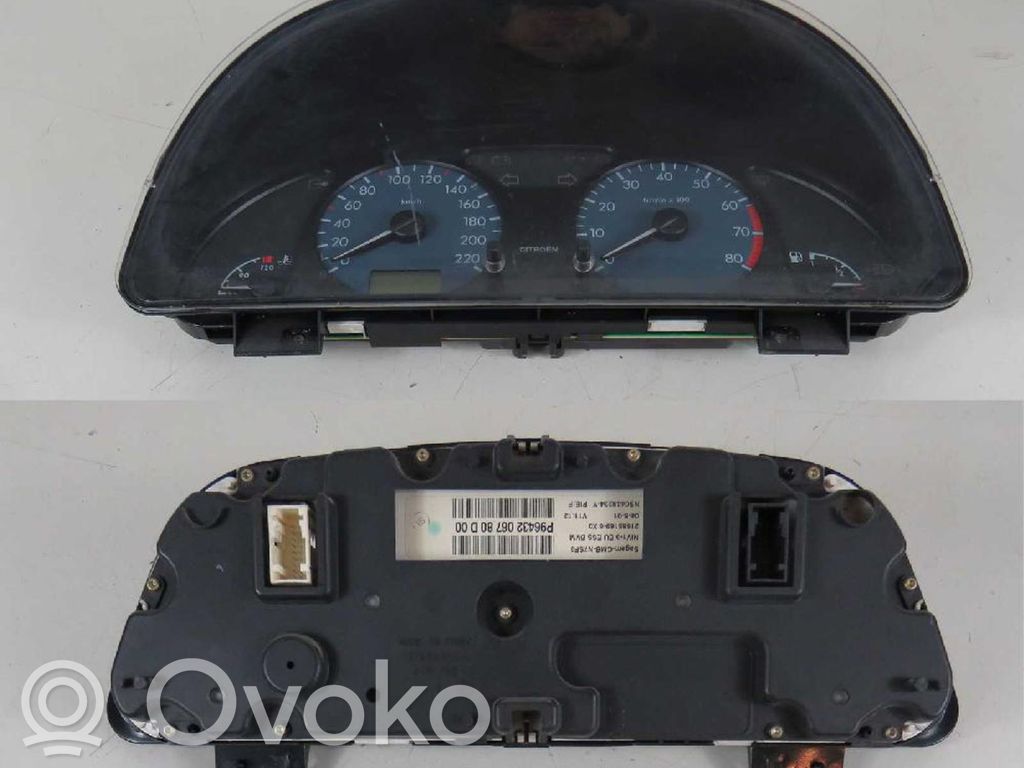 Citroen Xsara Speedometer (instrument cluster) 