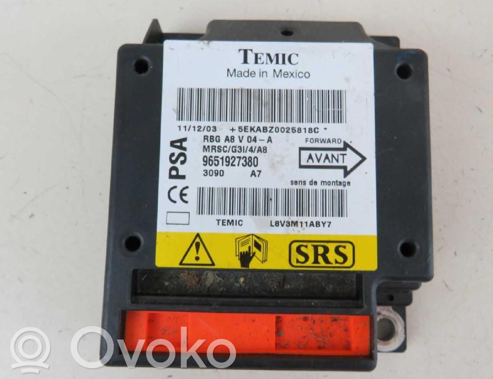 Citroen C3 Airbag control unit/module 