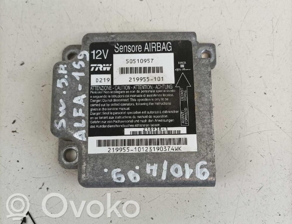 Alfa Romeo 159 Airbag control unit/module 