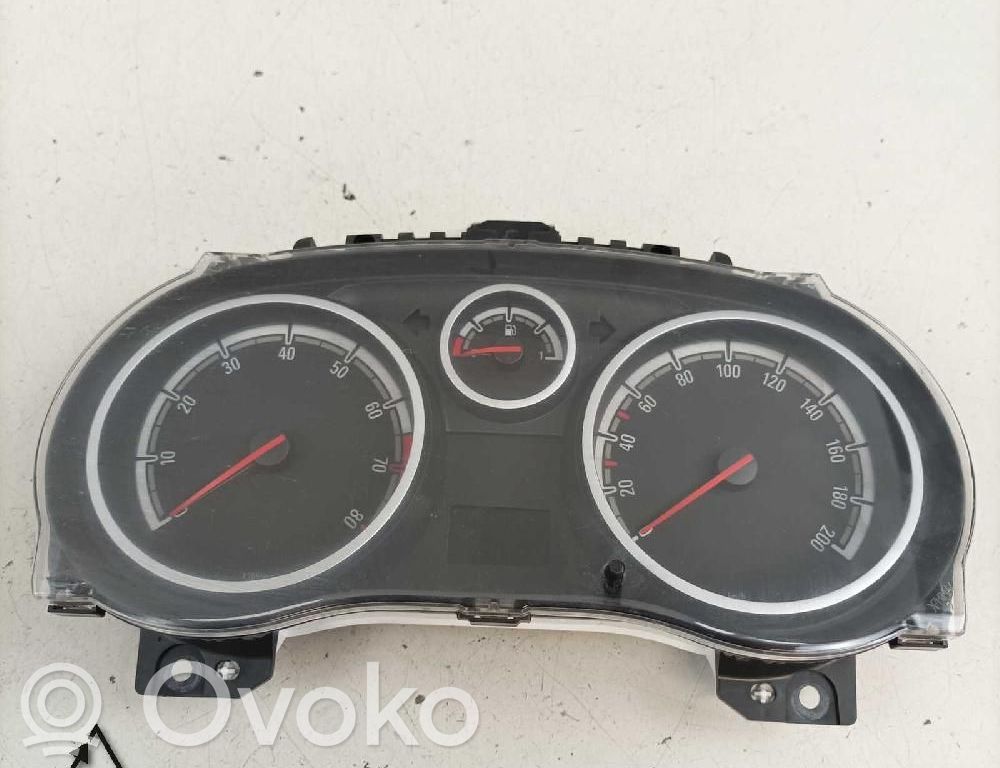 Opel Vivaro Geschwindigkeitsmesser Cockpit 