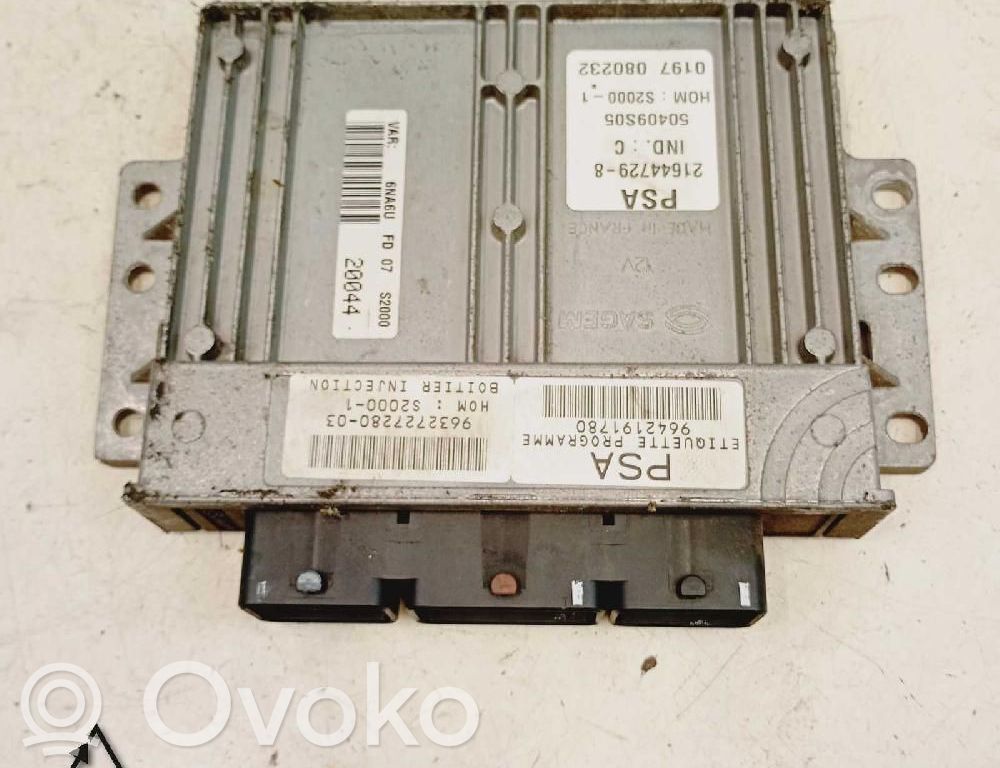 Engine control unit/module   9632727280