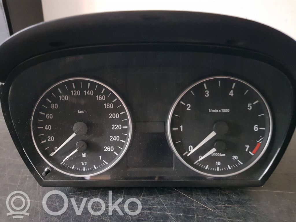 BMW 3 E90 E91 Speedometer (instrument cluster) 