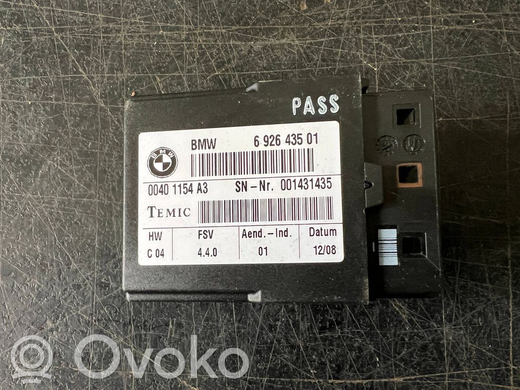 Sėdynės valdymo blokas   6926435,6926433,001431435