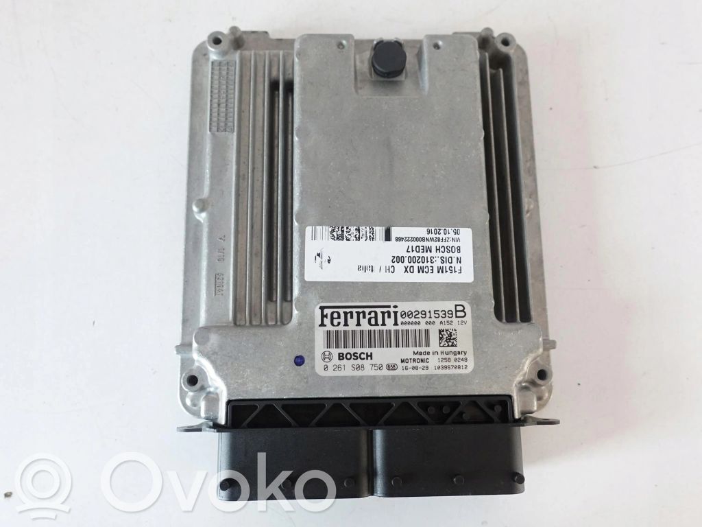 Engine control unit/module   291539,0261S08750