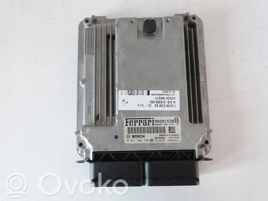 Ferrari 488 Pista Engine control unit/module 
