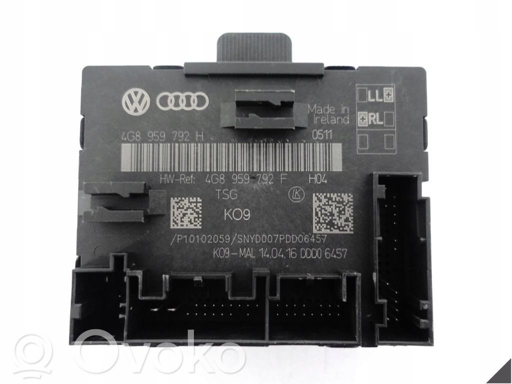 Door control unit/module   4G8959792F,445KW,4G8959792H,P10102059