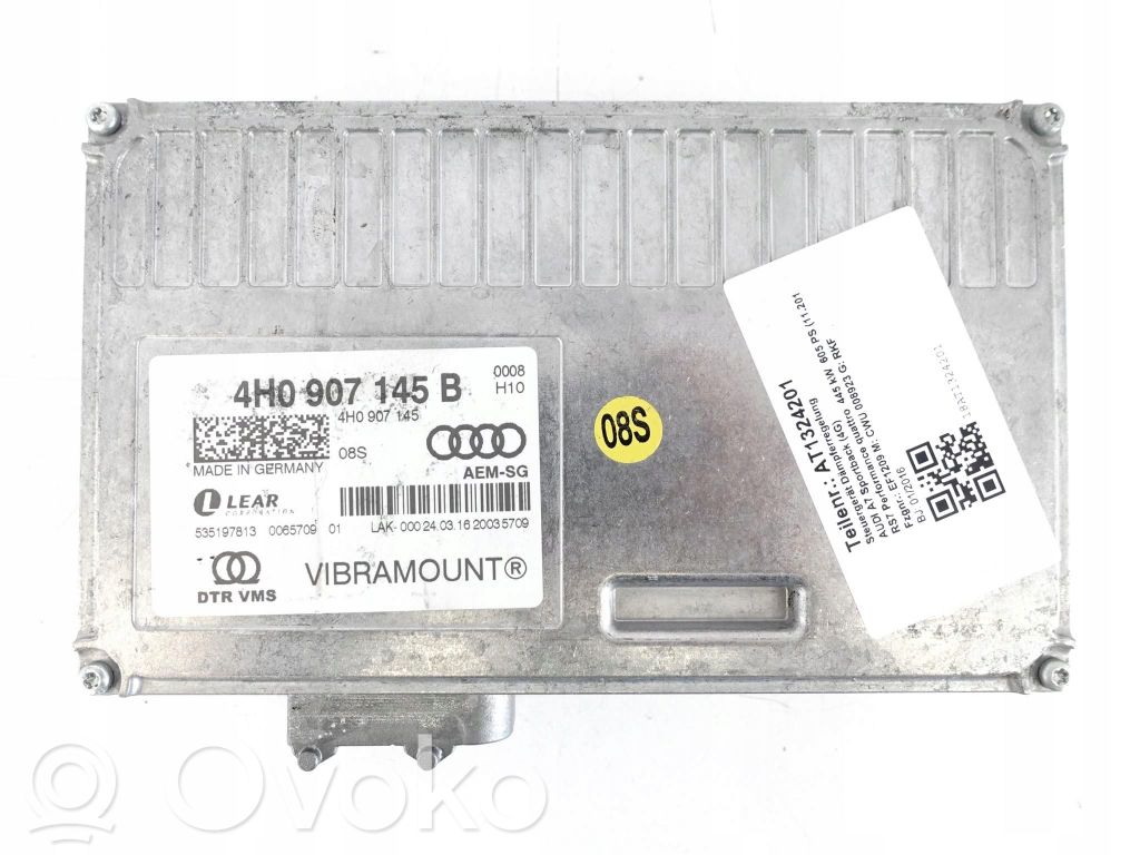 Suspension control unit/module   4H0907145B,0065709,4H0907145,535197813