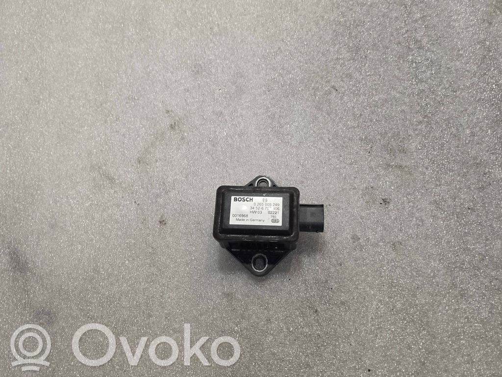 BMW 7 E65 E66 ESP acceleration yaw rate sensor 