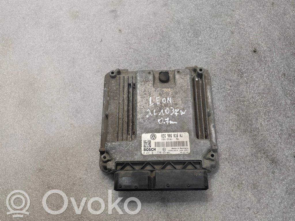 Seat Leon (1P) Engine control unit/module 