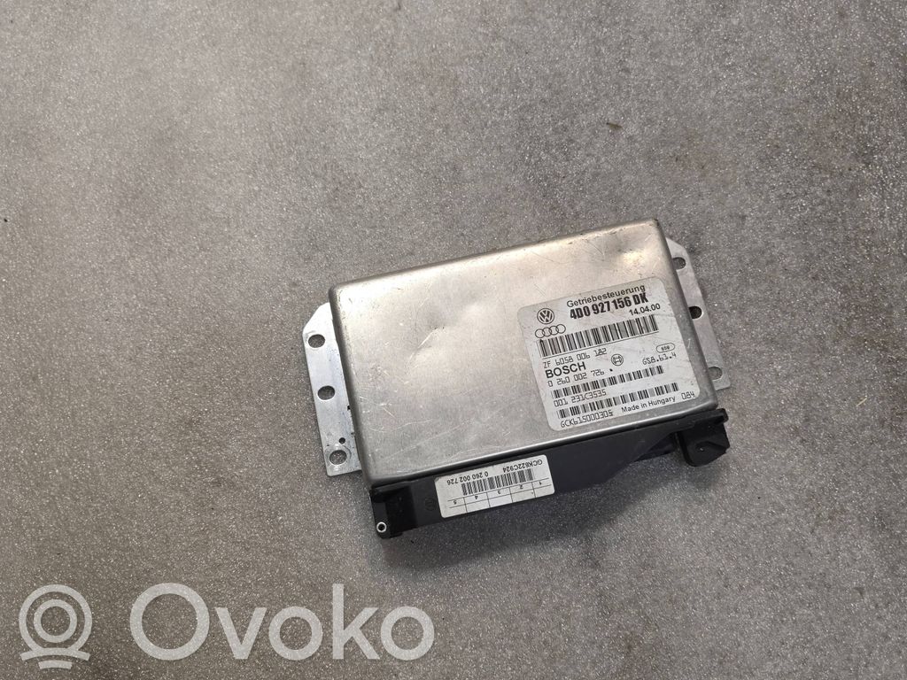 Audi A8 S8 D2 4D Gearbox control unit/module 