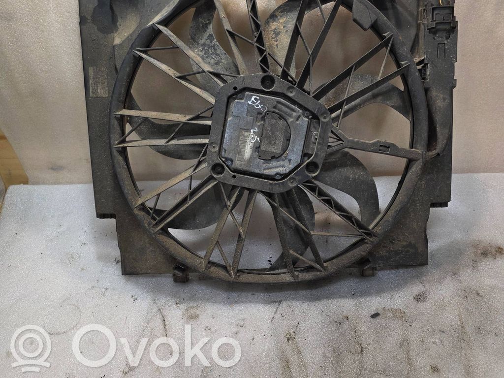BMW 5 E60 E61 Elektrisks radiatoru ventilators 