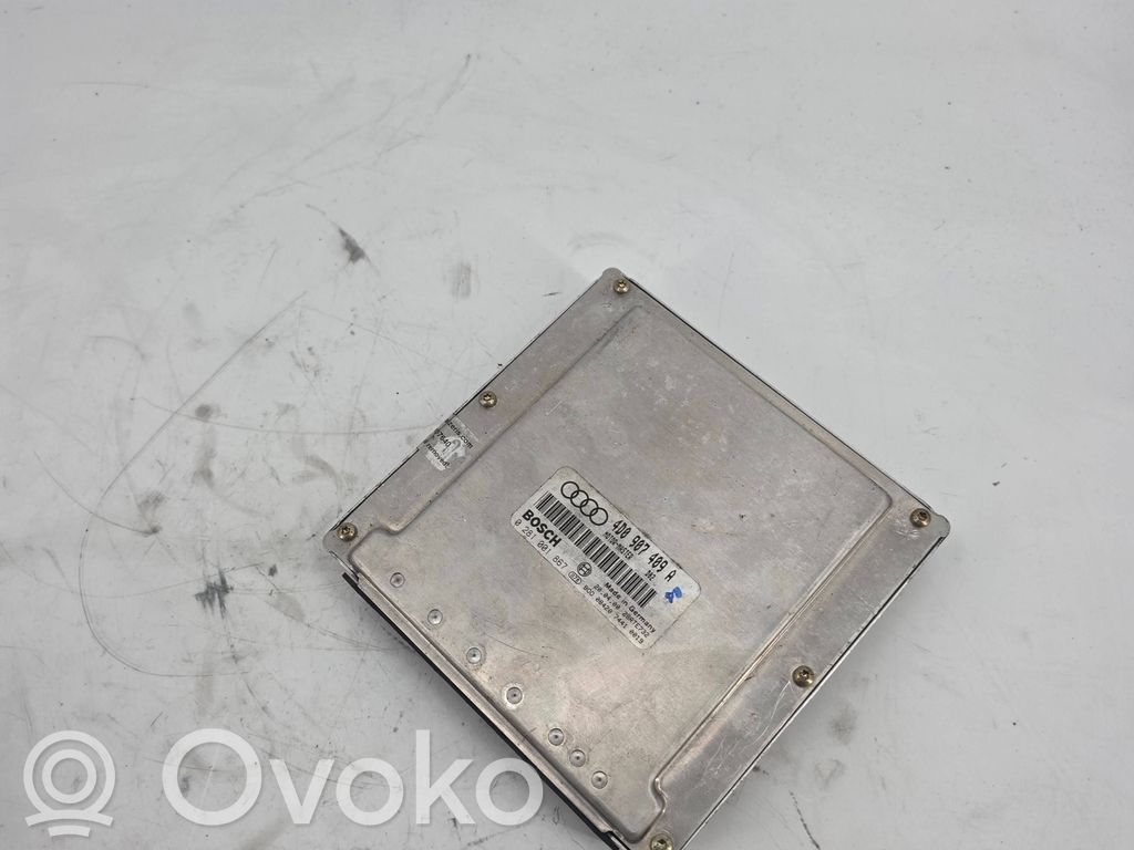 Unidad de control/módulo del motor   4D0907409A,0281001867,28RTE732