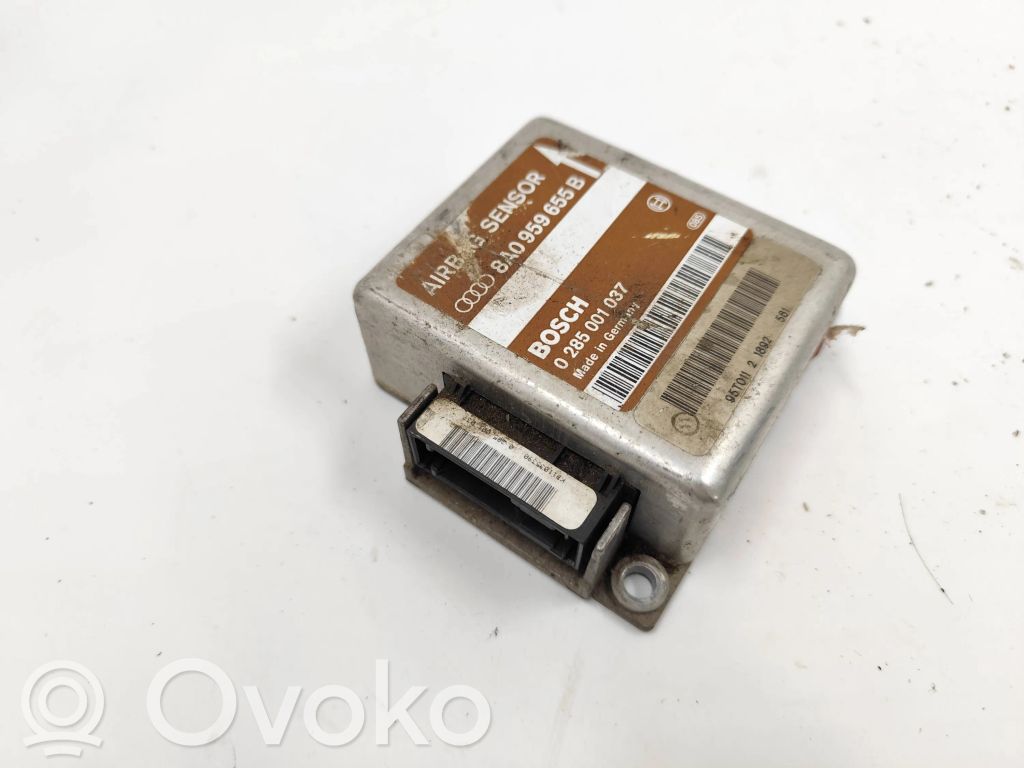 Airbag control unit/module   8A0959655B,0285001037