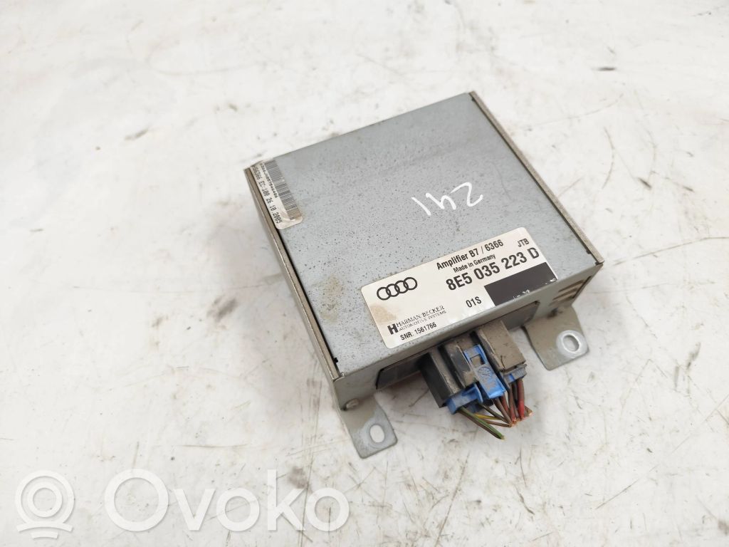 Audi A4 S4 B7 8E 8H Amplificatore 