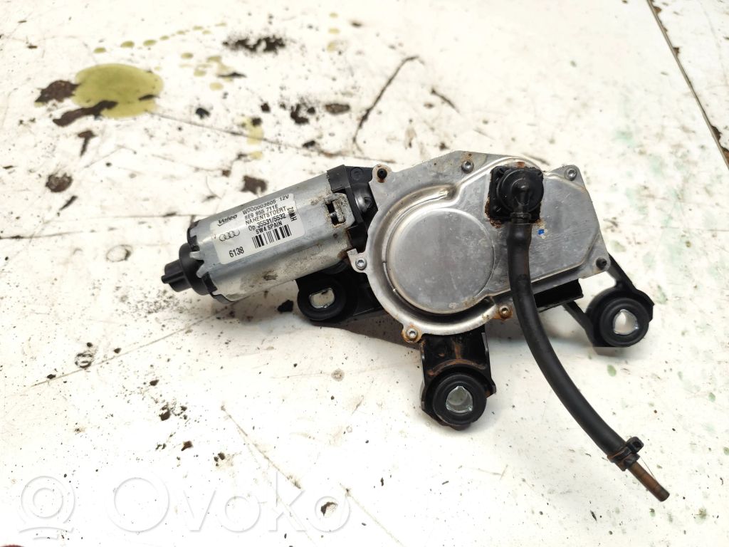 Audi A3 S3 8P Motor del limpiaparabrisas trasero 
