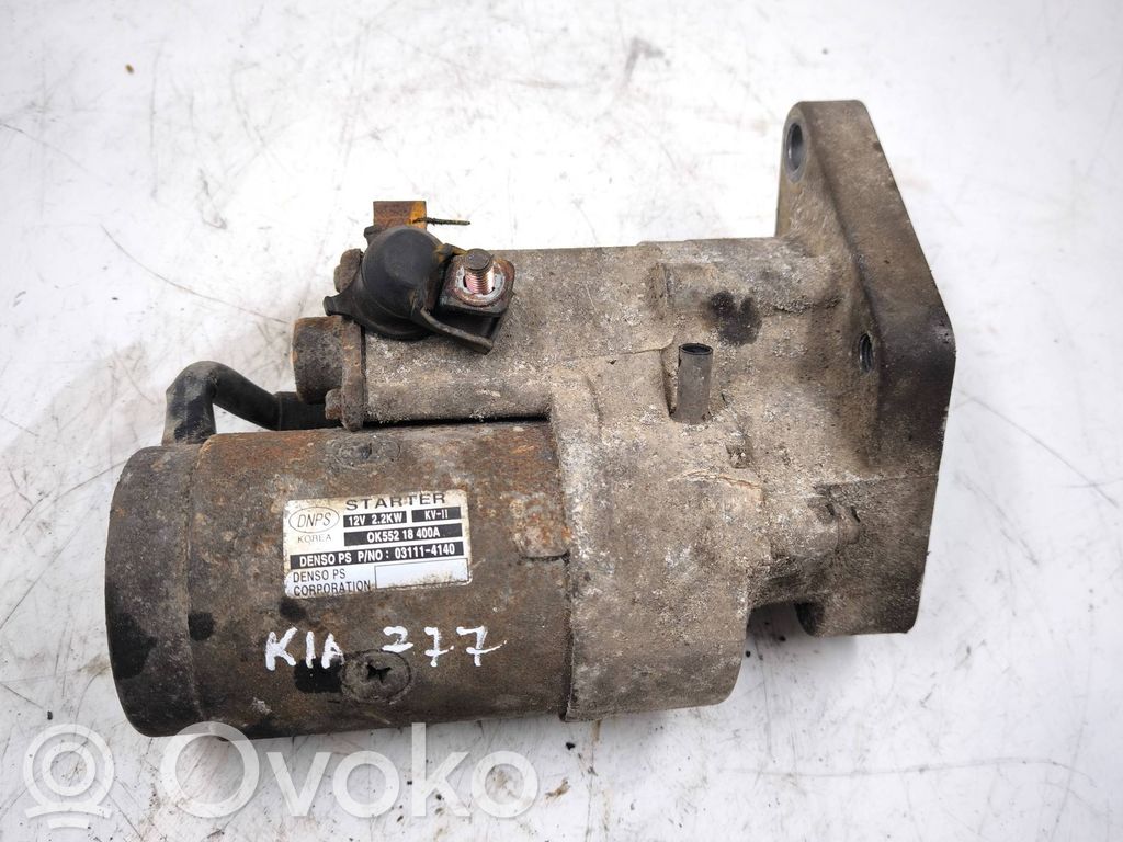 Anlasser   0K55218400A,031114140,031114140,0K55218400,361004X100,OK55218400,OK55218400A