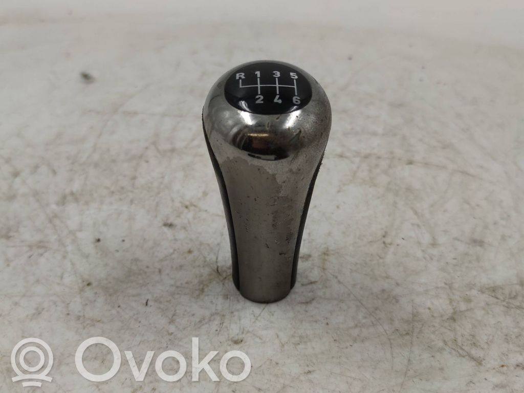 BMW 5 E60 E61 Gear lever shifter trim leather/knob 