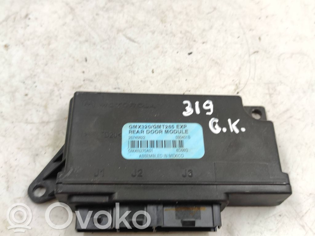 Door control unit/module   GMAN270A01,25745822