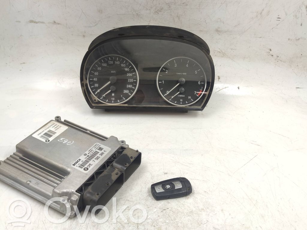 BMW 3 E90 E91 Engine ECU kit and lock set 