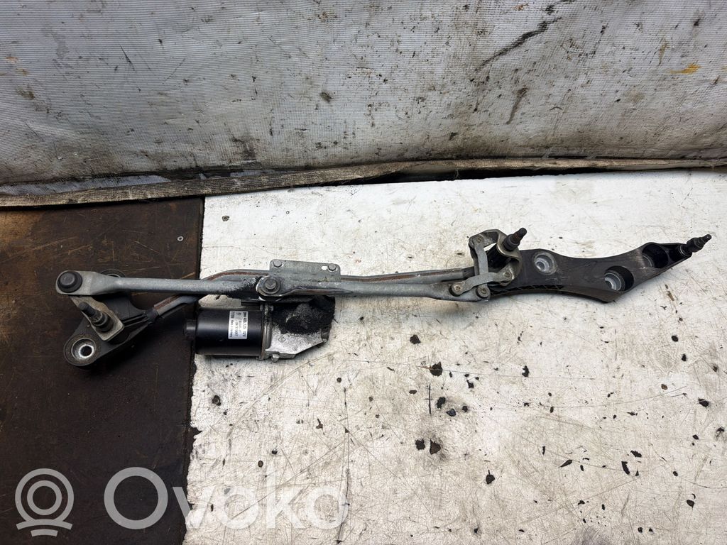 BMW 5 E60 E61 Mechanizm i silniczek wycieraczek szyby przedniej / czołowej 