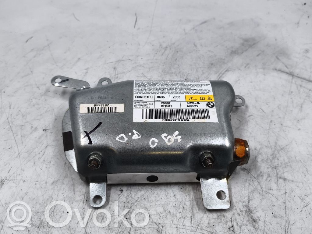 BMW 5 E60 E61 Airbag de la puerta delantera 