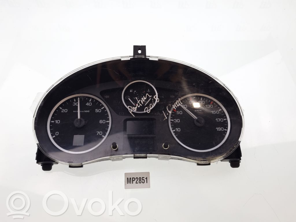 Peugeot Expert Speedometer (instrument cluster) 