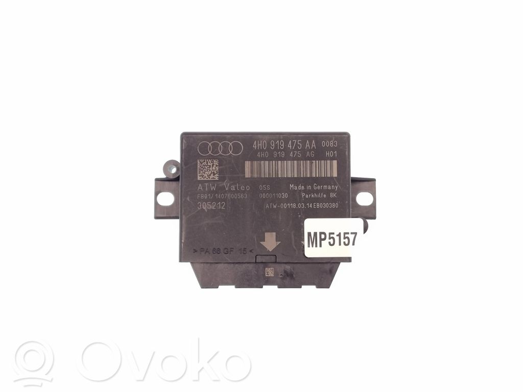 Audi A6 S6 C7 4G Unitate/modul de comandă parcare PDC 