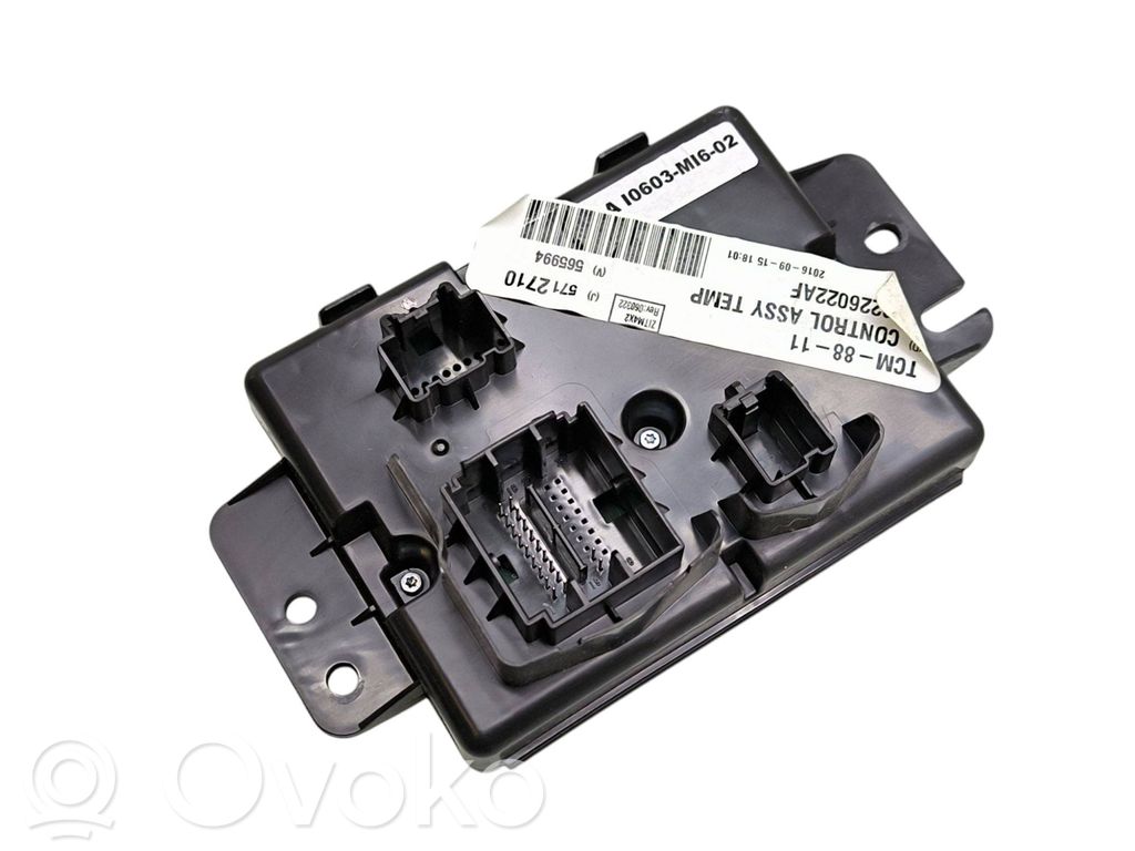 Chrysler Pacifica Air conditioning/heating control unit 