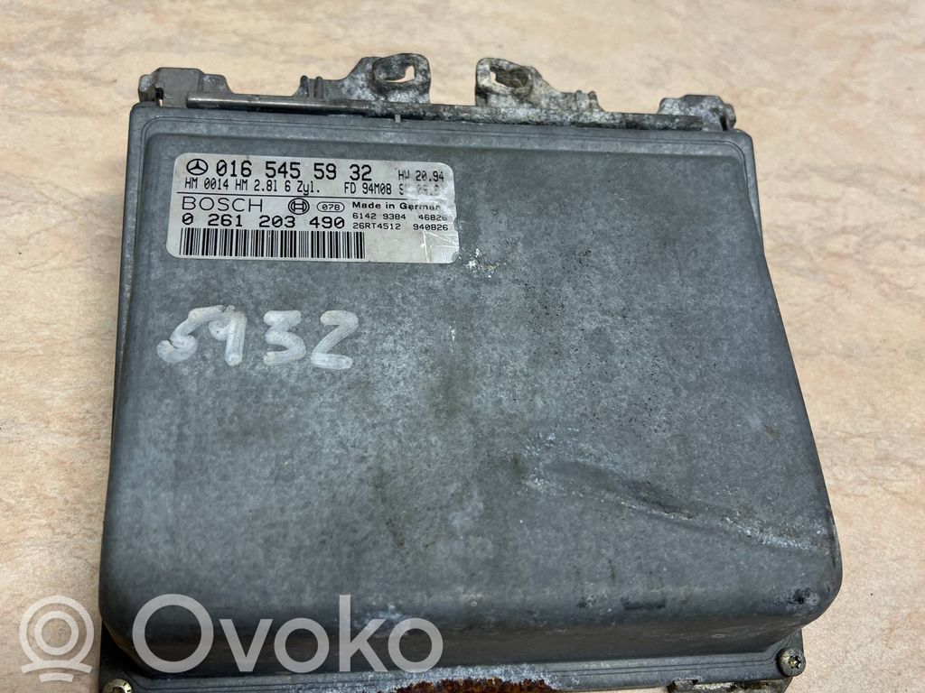 Mercedes-Benz E W124 Komputer / Sterownik ECU silnika 