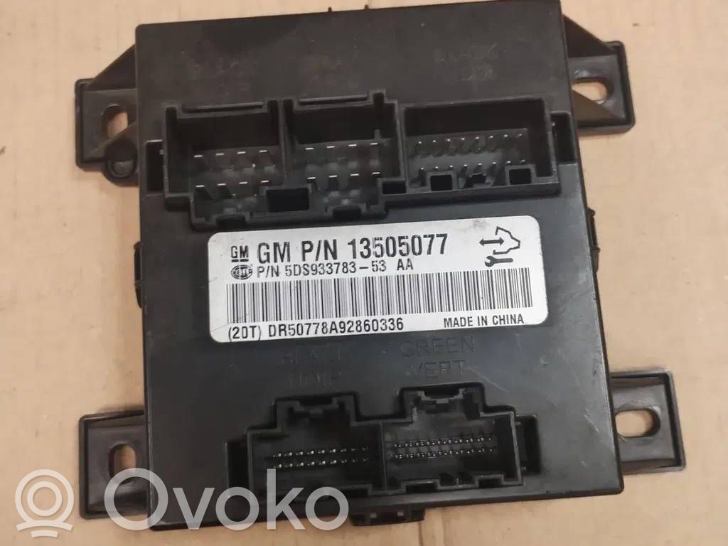 Opel Insignia A Modul comandă scaune 