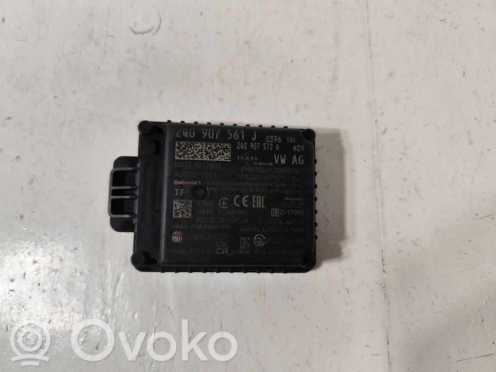Sensor de radar Distronic   2Q0907561J