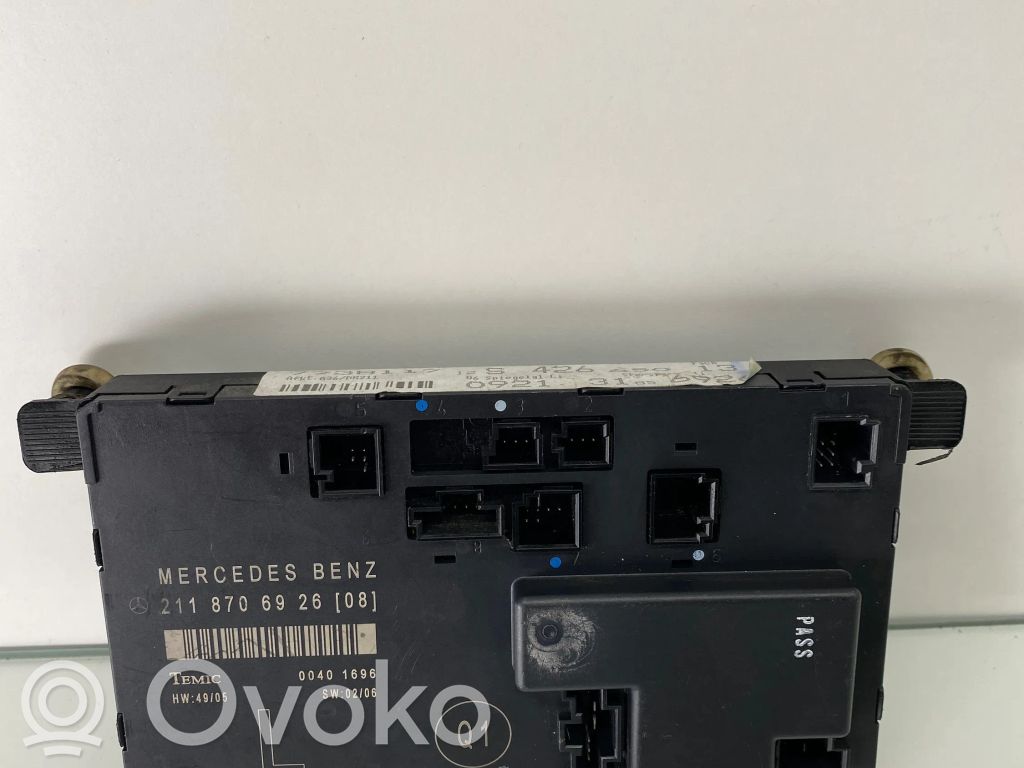 Mercedes-Benz E W211 Door control unit/module 