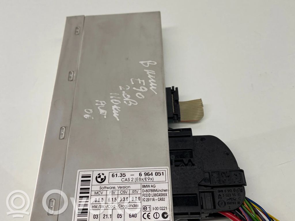 BMW 3 E90 E91 CAS valdymo blokas/ modulis 