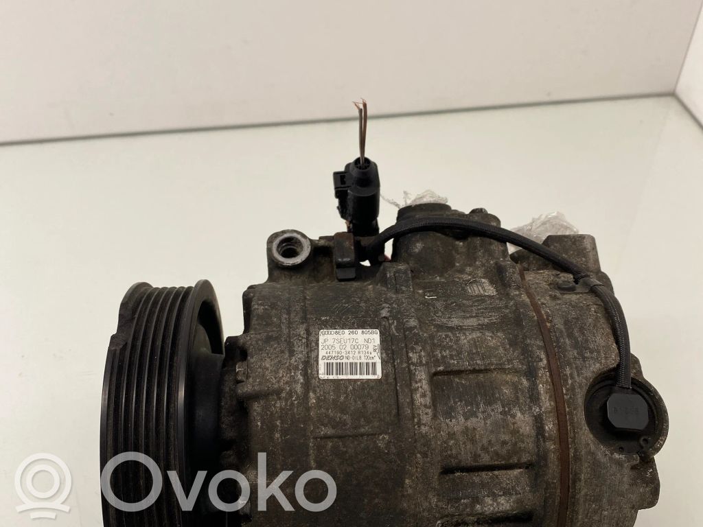 Audi A6 S6 C6 4F Kompresor / Sprężarka klimatyzacji A/C 